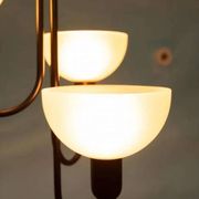 Suspension style Memphis années 60, lampe vintage réglable