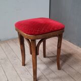 Tabouret en bois courbé