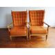 Guillerme et Chambron paire de fauteuils