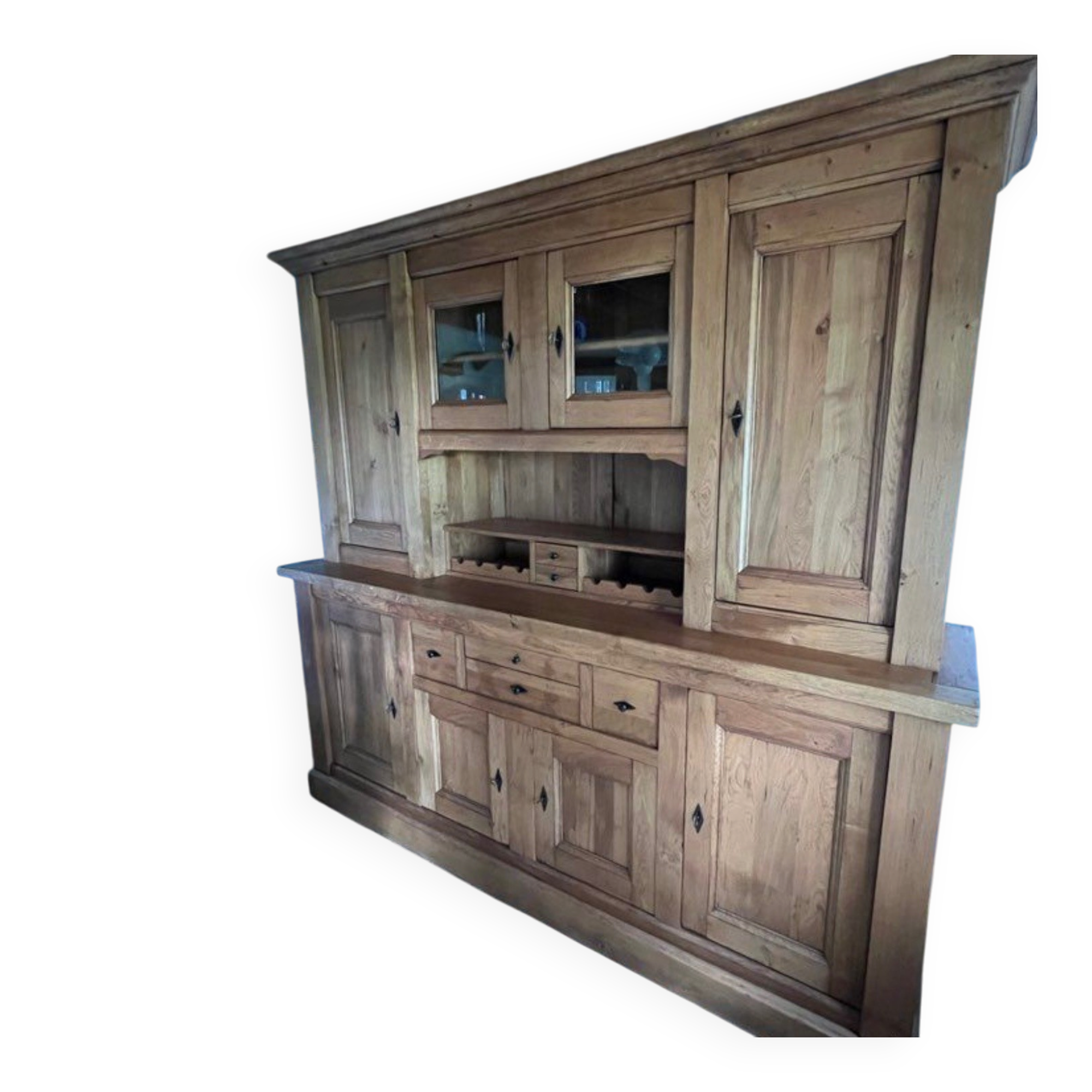 Solid oak sideboard