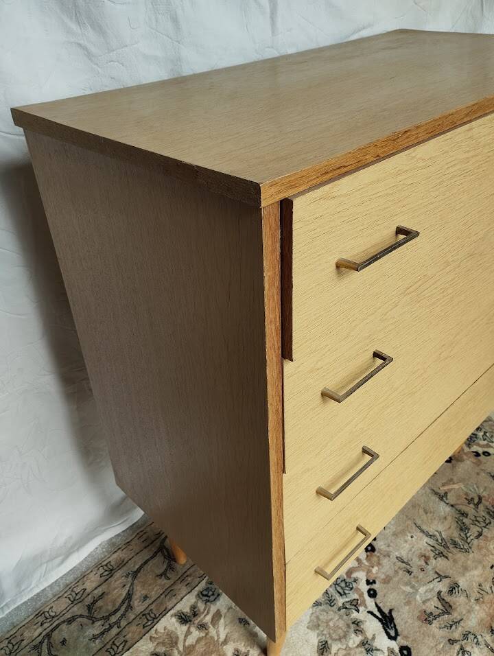 Vintage Scandinavian chest of drawers from the 70s