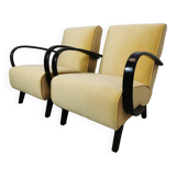 Fauteuils de Jindrich Halabala, années 1940, Set de 2