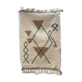 Small Berber rug size 100 x 200 cm