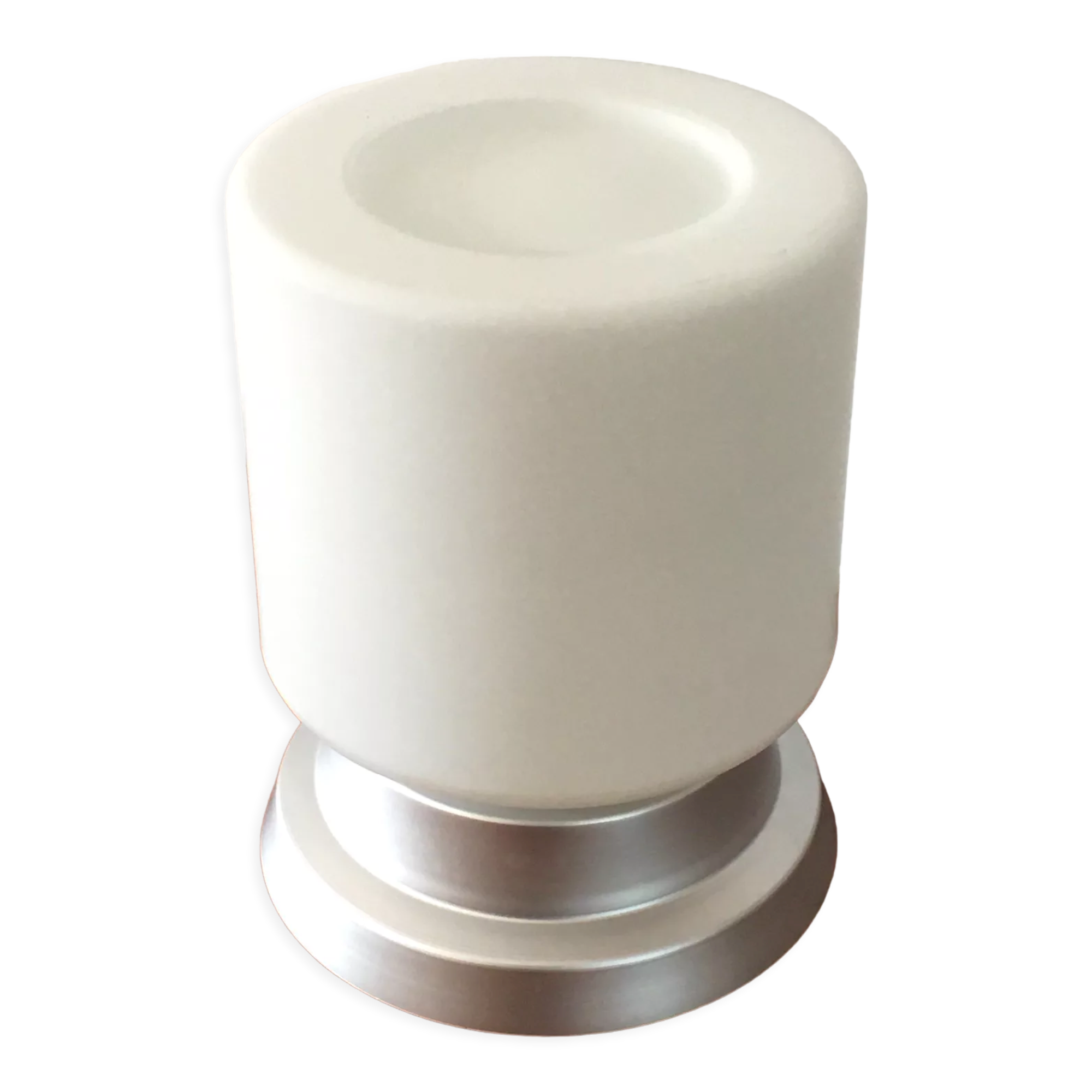 White opaline ceiling lamp