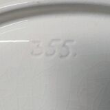 Compartmented earthenware dish