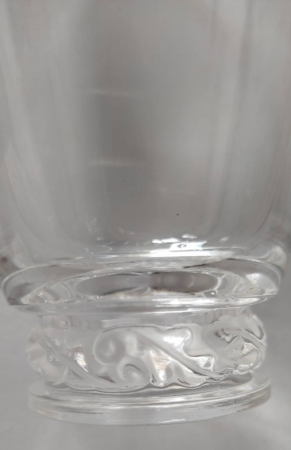 Lalique crystal glasses