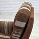 Danish club chair from the 1970s, original wool upholstery, original condition.
