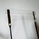Set of 4 plexiglass folding chairs by Yonel Lebovici and Bernard Berthet 1970