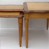 Old mid century set of 3 nesting tables