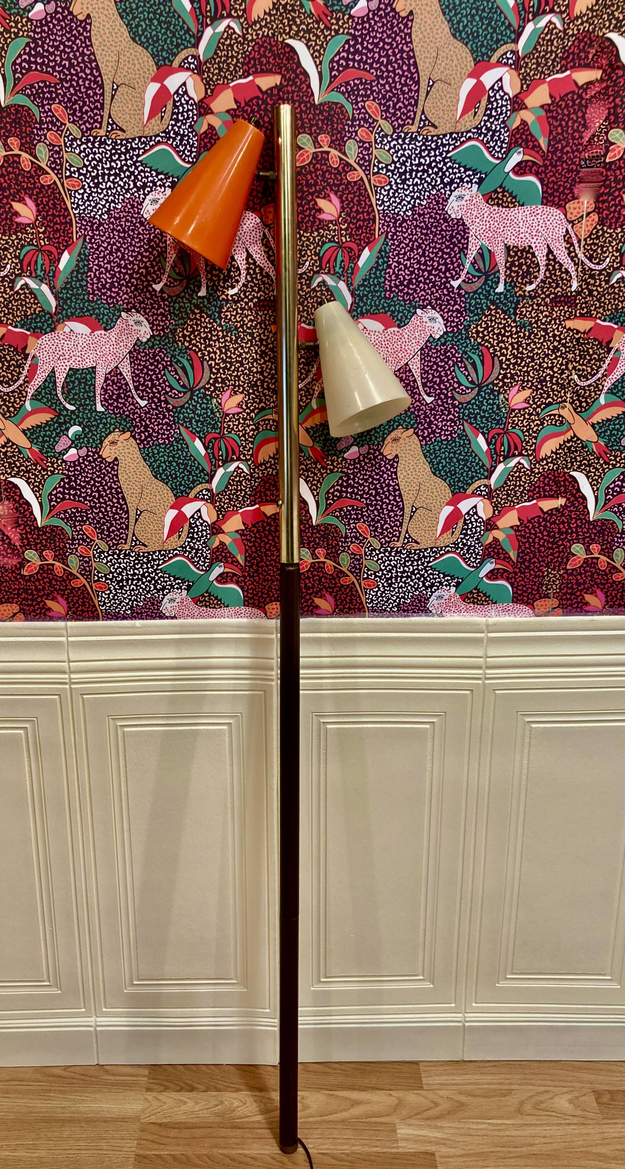 American floor lamp design 1950.