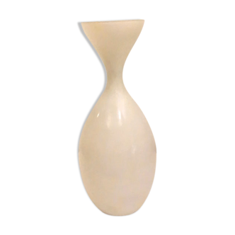 White glass drip hanging 1970