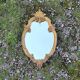 Vintage Louis XV style gilded mirror