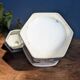 18cm Chinese White and Blue 6-Sided Covered Pot