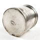 Eclectic pill box, silver-plated brass, Bronowski, Poland, 19th century
