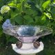 Art Deco bowl on silver foot