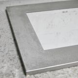 Large steel mirror from the 70s