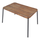 Rattan coffee table attrb. to Carl Aubock, Austria 1960's