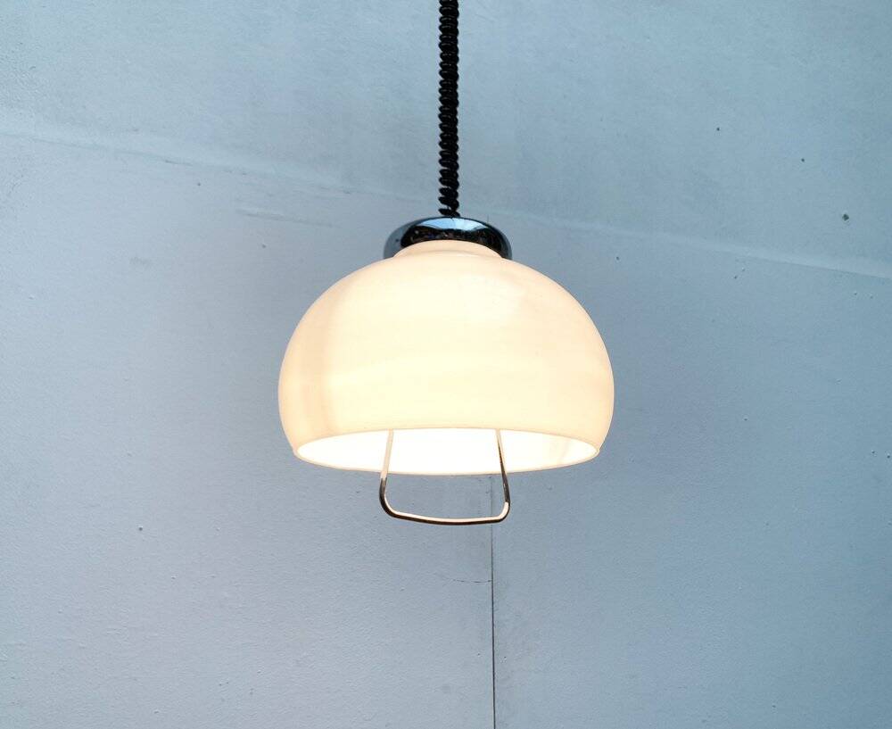 Italian glass pendant from the mid-century, 1960s.