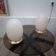 Duo of Egg lamps from Murano 1970s