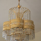 Chandelier with tassels