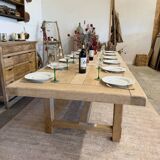 Large farmhouse table with extensions