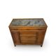 Commode de style Art Déco en bois de cerisier et noyer.