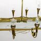Chandelier en laiton italien à 12 lumières d'après Pietro Chiesa Fontana Arte