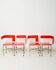 Asymmetrical chairs (4), post-modern, Italy, 1980s