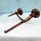 Wrought iron wall light