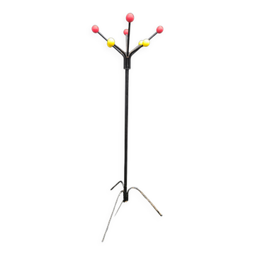 Tripod coat rack, Feraud style