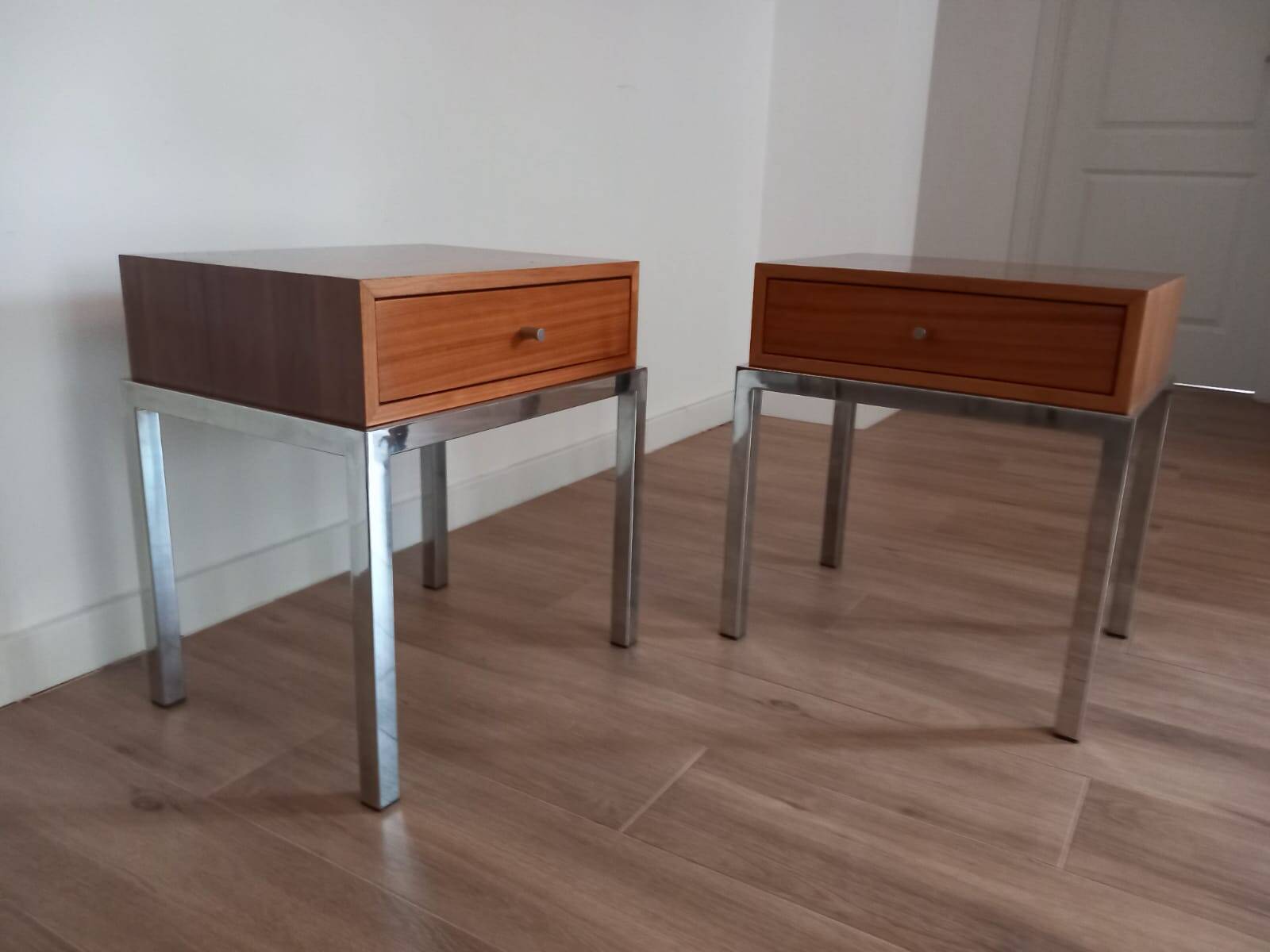 Bedside tables 2 pieces 70s Italy