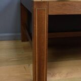 Grande table basse échiquier en acajou, goût Jansen – 2ème partie XXe