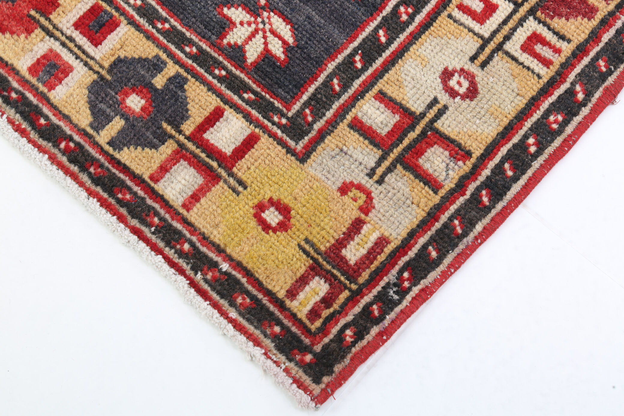 248x123cm red handmade turkish rug