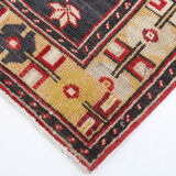 248x123cm red handmade turkish rug