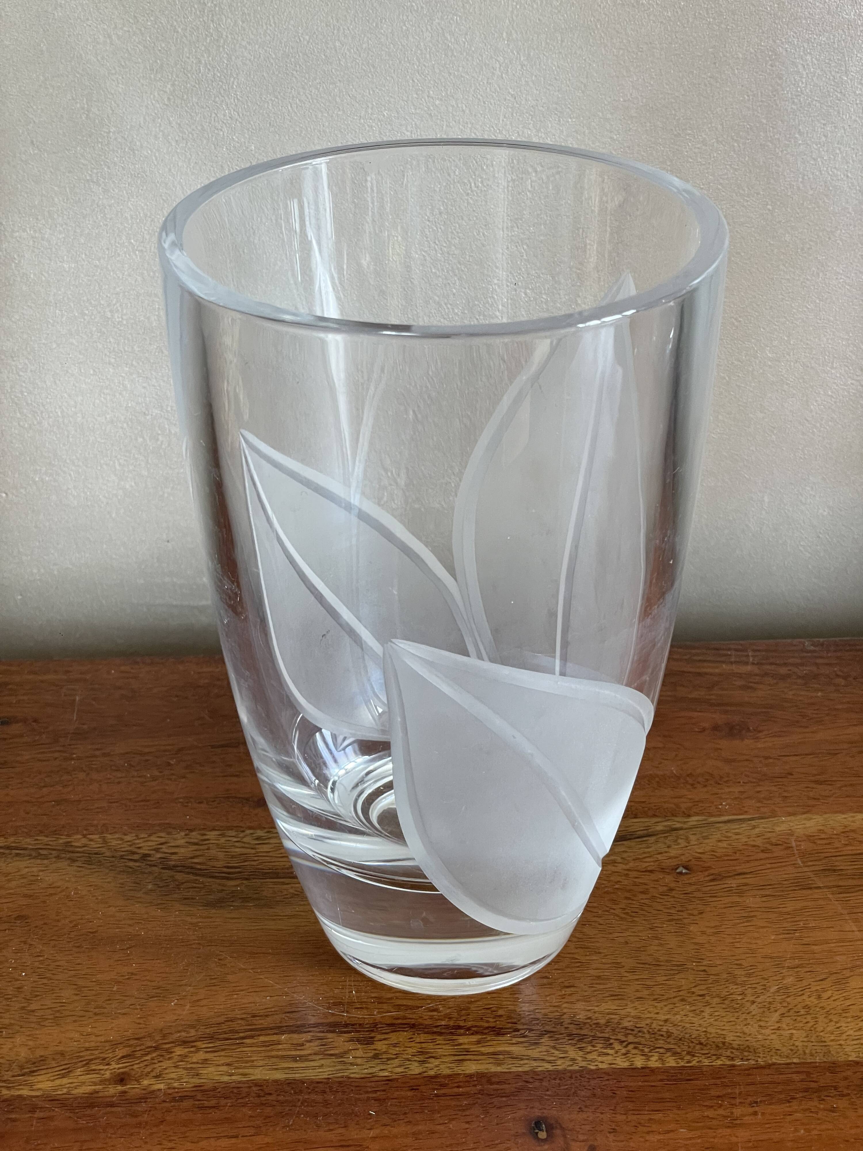 Crystal vase
