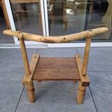 African Brutalist Chair