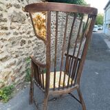 Early 20th century Art & Crafts wing chair