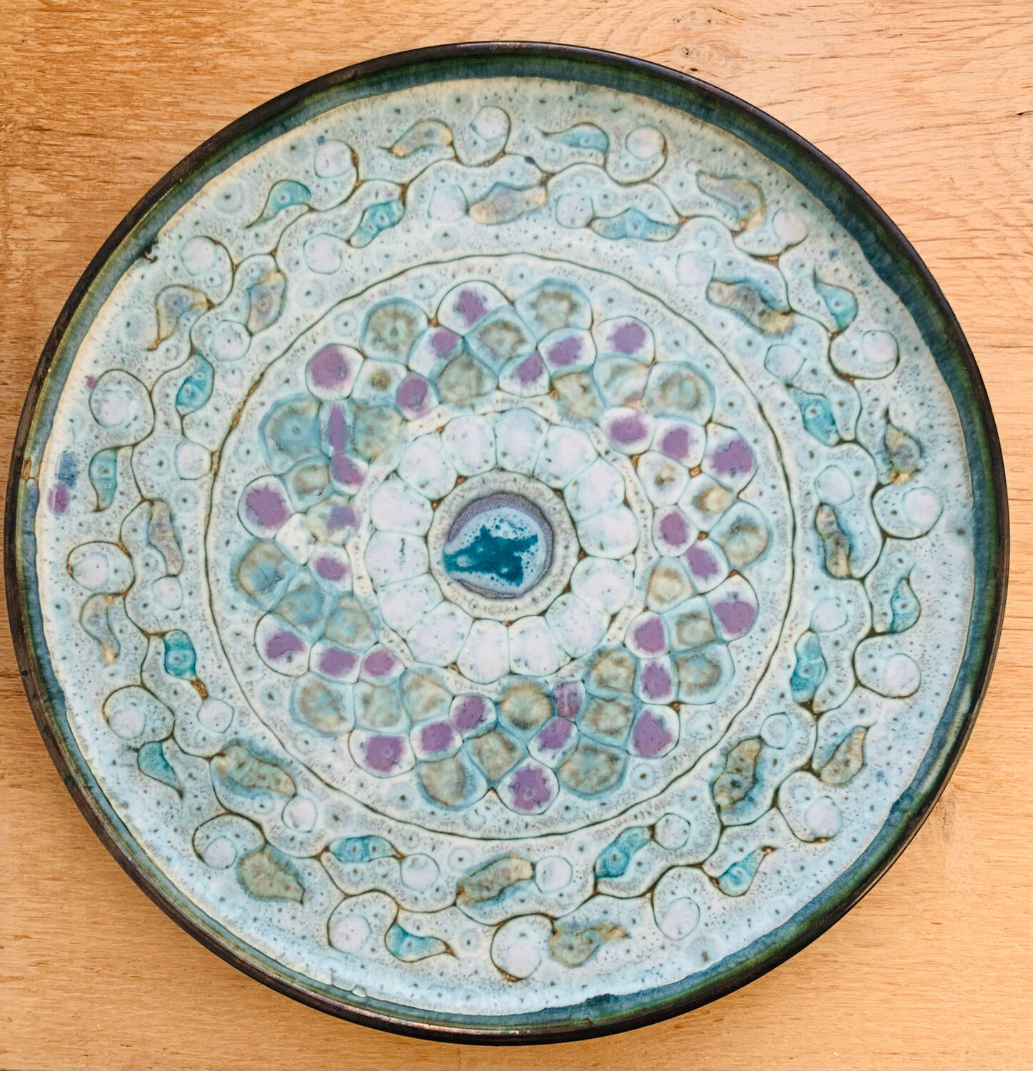 Decorative plate Danuta Le Henaff