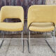 Pair of vintage conference chairs 70s
