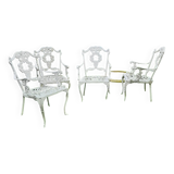 Anciennes chaises jardin
