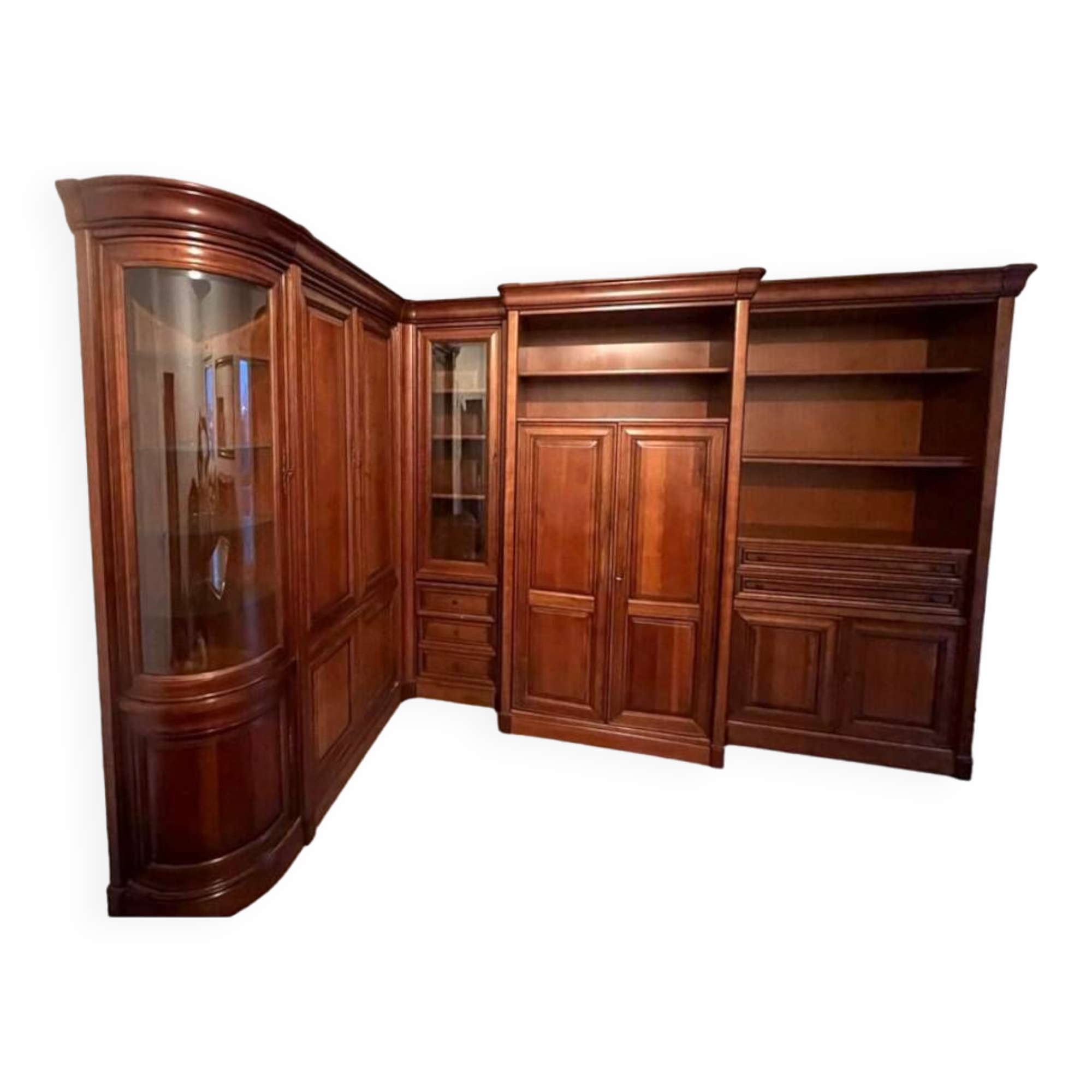 Large wooden dressing room