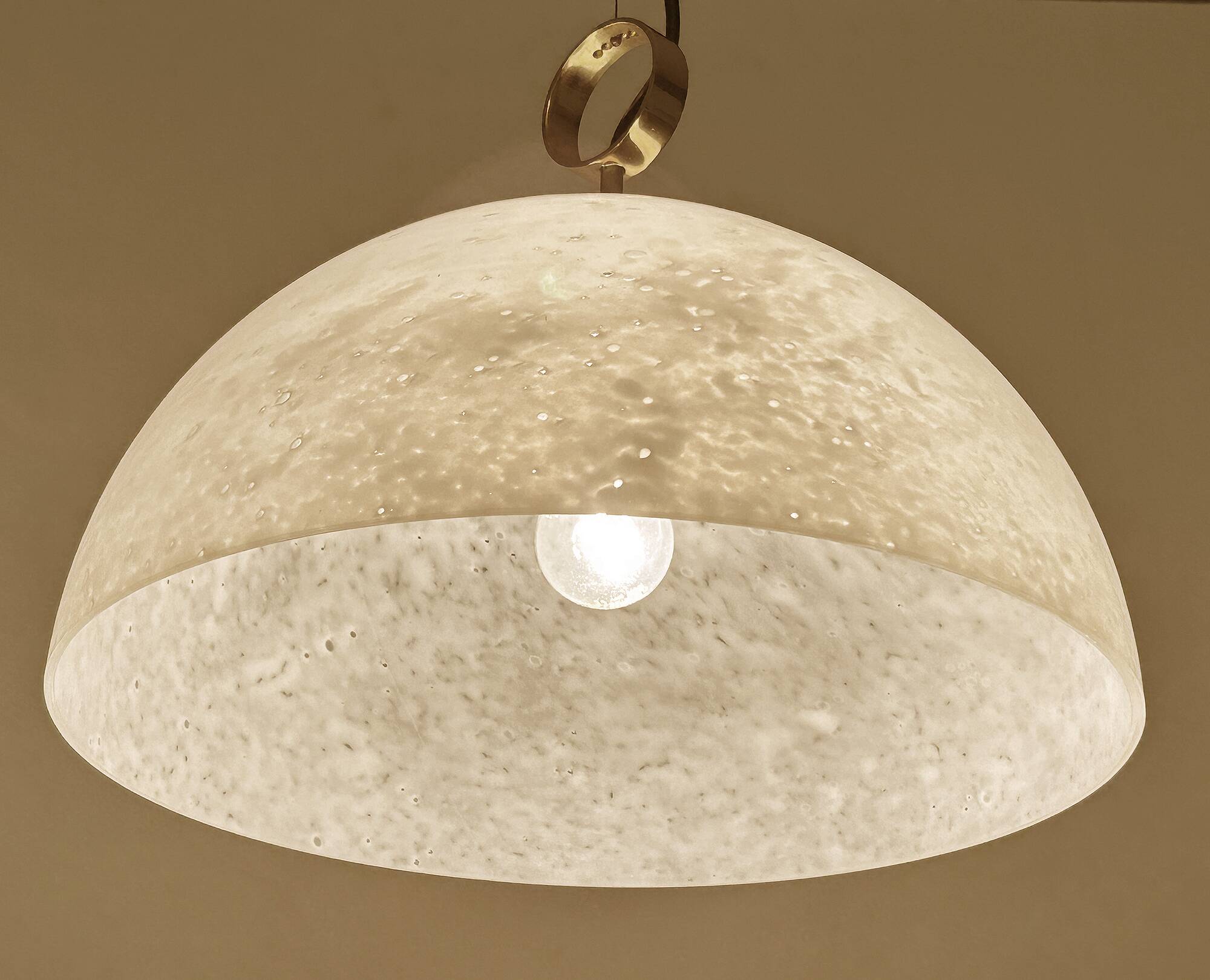 Vintage Limburg Glass Pendant Light