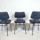 Lot de 6 chaises Delfino de Erberto Carboni pour Arflex, années 1950