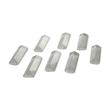 Lot of 8 glass knife holders