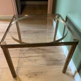Vintage gold coffee table