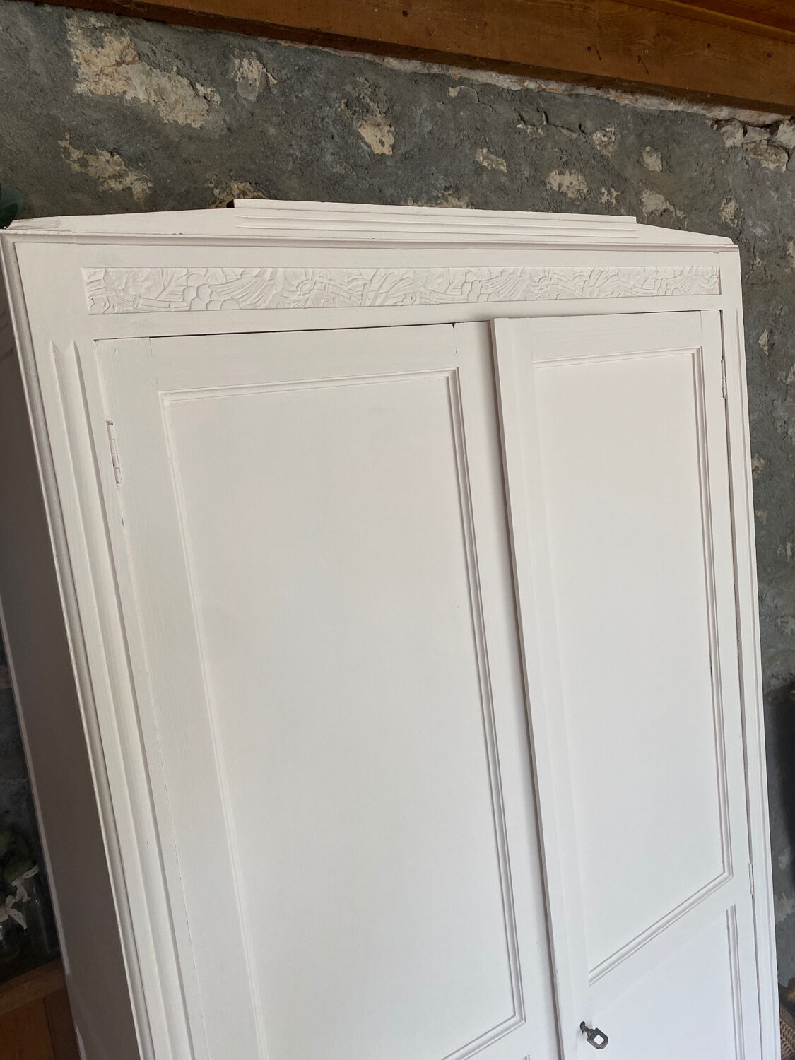 Parisian wardrobe repainted