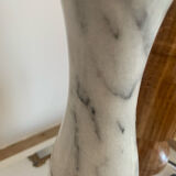 Vintage grey marble candle holder