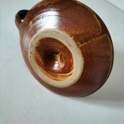 Handcrafted stoneware gravy boat