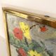 Oil on canvas from the 70s framed under glass.