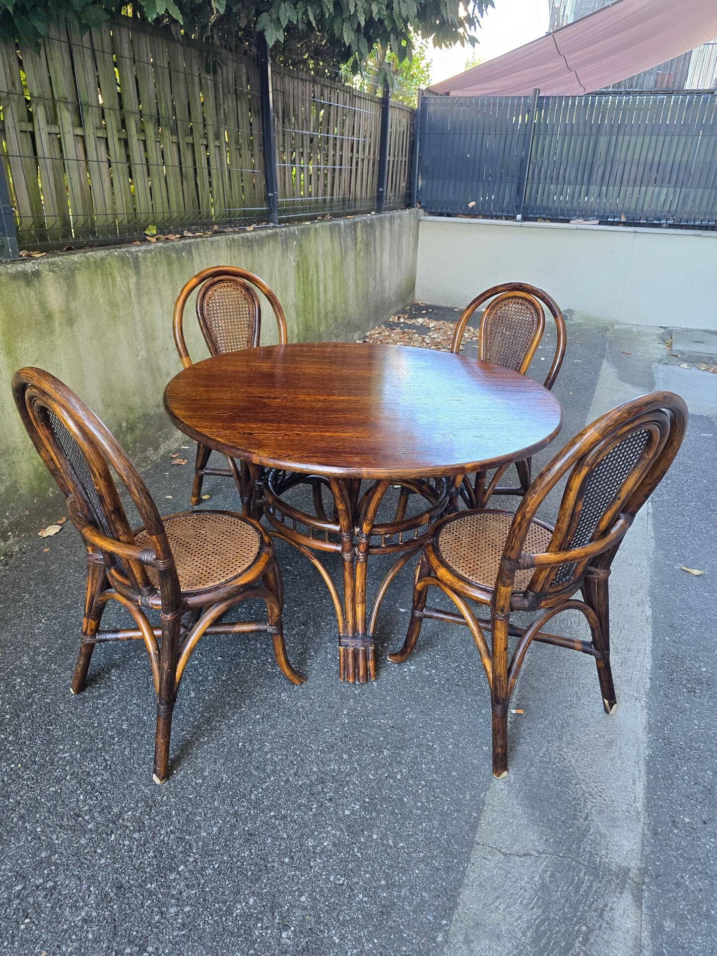 Vintage dining room set Maison Maugrion